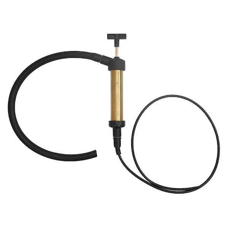 Hand Drum Pump,Piston,Brass,1/2In HB