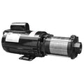 Booster Pump, 2 hp, 120/240V AC, 1 Phase, 1-1/4 in NPT Inlet Size, 5 Stage, 100 psi Max Pressure