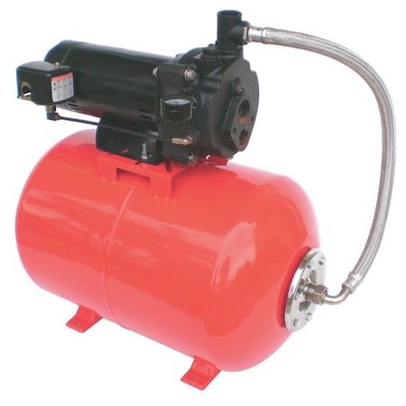 Convertible Jet Pump Sys,1/2HP,115/230V