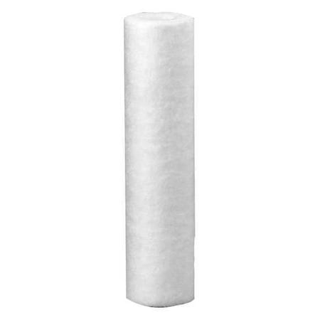 Solid Filter Cartridge, 5 gpm, 10 Micron, 2-1/2" O.D., 9 3/4 in H