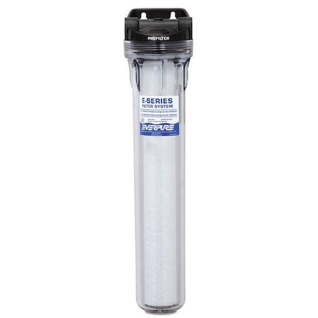 Water Filter System, 8 gpm, 10 Micron, 22 1/2 in H