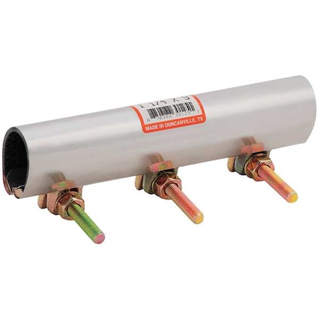 Repair Clamp,1 1/2"Pipe,Partial Cov,12"L