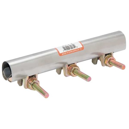 RepairClamp,3/4"PipeSize,Partial Cov,9"L