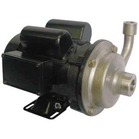 CentrfPmp,1/3hp,SS,1/2",Crbn/Crmc/FKM/SS