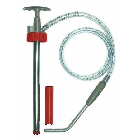 Hand Pump, Piston, Steel, 2 oz/stroke