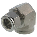 1/2" x 1/4" A-LOK x FNPT SS Female 90 Degree Elbow