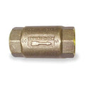 1-1/2" FNPT Lead Free Brass Spring Check Valve