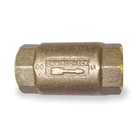 1-1/2" FNPT Lead Free Brass Spring Check Valve