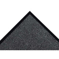 Entrance Mat, Polypropylene, 5/16 in Thick, Charcoal, 4 ft W x 6 ft L