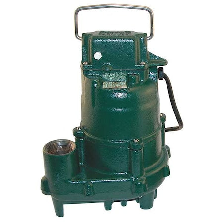 Submersible Effluent Pump,4/10hp,8.5A