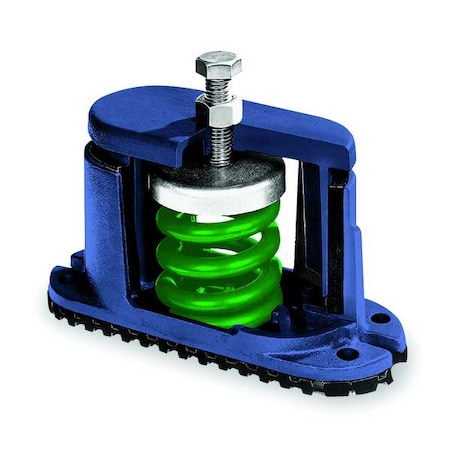 Floor-Mount Vibration Isolator,5 5/8"H