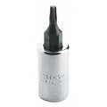 1/4 in Drive Torx(R) Socket Bit SAE T25 Tip, 1 1/2 in L, 1/4" Dr, T25 Tip Size Socket Bit