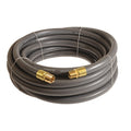 1" x 15 ft PVC Coupled Multipurpose Air Hose 250 psi GY