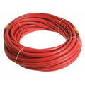 3/8" x 100 ft PVC Coupled Multipurpose Air Hose 300 psi, Red