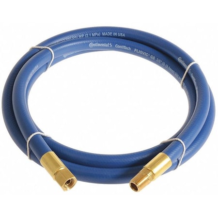 1/2" x 3 ft PVC Coupled Multipurpose Air Hose 300 psi BL
