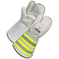 Cut-Resistant Leather Gloves, Cut Level A7 ,Uncoated ,L 1 PR