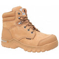 Men's 6-Inch Work Boot, 9, Composite Toe, 6 in H, Wheat, 6356