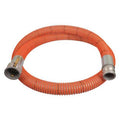 1-1/2" ID x 20 ft PVC Water Suction Hose Clear/OR