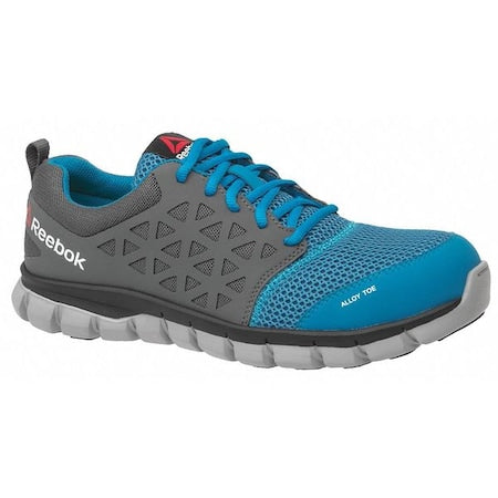 Men's Athletic Shoe, 10 Mesh Upper, Alloy Toe, Low H, Blue/Gray, RB4040