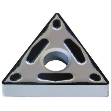 Triangle Turning Insert, Triangle, 1/2 in, TNMG, 0.0468 in, Carbide