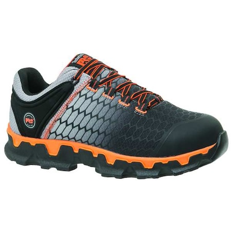 Men's Athletic Shoe, Nylon Upper, Polyurethane Outsole, Gray, 10 1/2