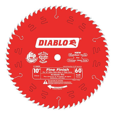 CircularSawBlade,Carbide,Dia:10"