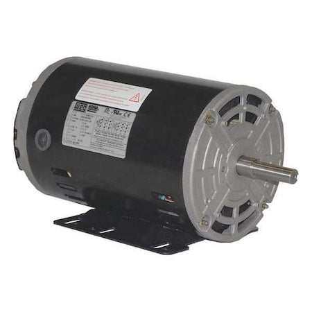 Three-Phase General Purpose Motor, 1/2 HP, 56 Frame, 208-230/460V AC Voltage, 1,155 Nameplate RPM