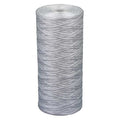 String Wound Filter Cartridge, 30 gpm, 50 Micron, 4-1/2" O.D., 9 7/8 in H