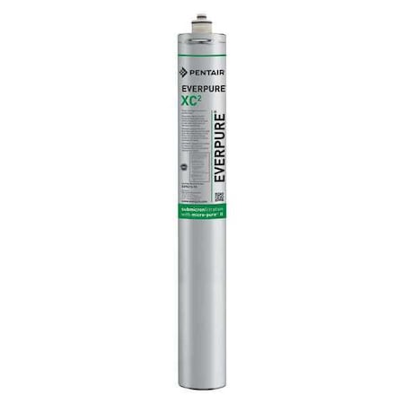 Quick Connect Filter, 1.7 gpm, 0.5 Micron, 3-1/4" O.D., 25 in H