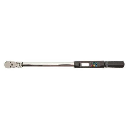 1/2" Drive Electronic Flex Head Torque Wrench 12.5-250 ft-lbs