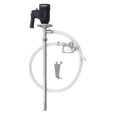 Electric Drum Pump, Aluminum, 110 V AC