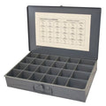 M4-0.70; M5-0.80; M6-1.00 x Phillips Pan Machine Screw Assortment, Zinc Plated Finish, Steel