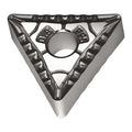 Triangle Turning Insert, Triangle, 3/8 in, TNMG, 0.8 mm, Carbide