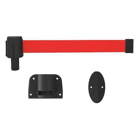 Retractable Belt Barrier, Yellow, 15 ft Length, Out of Service