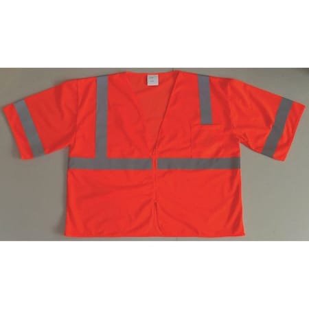 U-Block Vest, Class3 Orange/Red, S