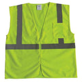 U-Block Vest, Class2 Yellow/Grn, 3XL
