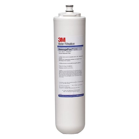 Quick Connect Filter, 0.5 gpm, 5 Micron, 3-1/4" O.D., 12 in H