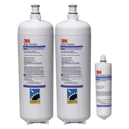 Quick Connect Filter, 6.7 gpm, 0.2 Micron, 2-3/4" O.D., 25 1/2 in H