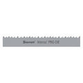 Band Saw Blade, 7 ft. 9 in L, 1/4" W, 10/14 TPI, Bi-Metal, 0.025" Thick