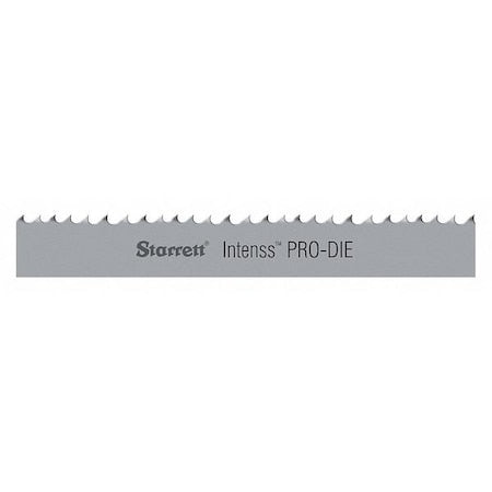 Band Saw Blade, 7 ft. 9 in L, 1/4" W, 10/14 TPI, Bi-Metal, 0.025" Thick