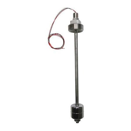 Continuous Level Transmitter,Stem 24" L