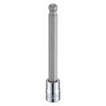 3/8 in Drive Ball Hex Socket Bit Metric 9 mm Tip, 4 13/16 in L
