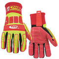 Impact Resistant Gloves,Yellow,XL,PR