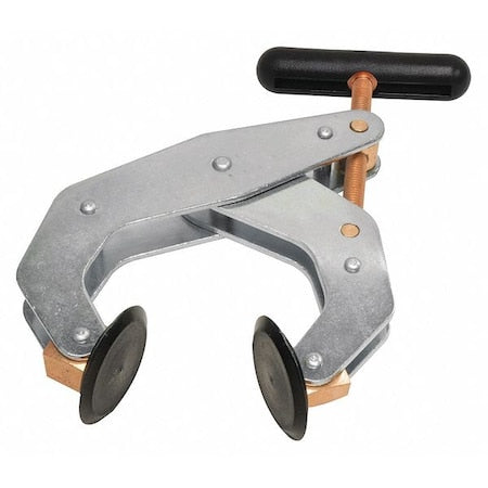 Cantilever Clamp,Steel,2-1/2" D Throat