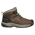 Men's Hiker Boot, 11 D, Steel Toe, 5 in H, Cascade Brown/Golden Rod, 1023228
