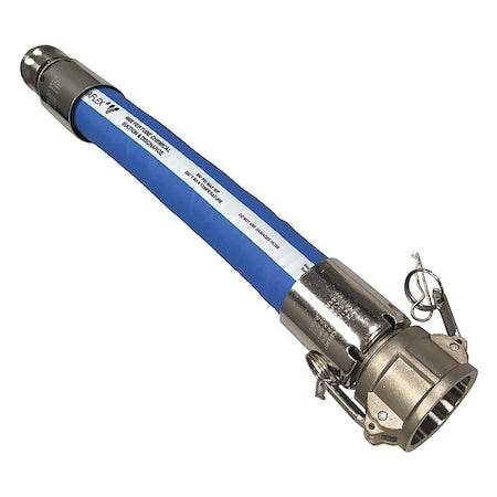 Chemical Hose Assembly,3/4" ID x 5 ft.