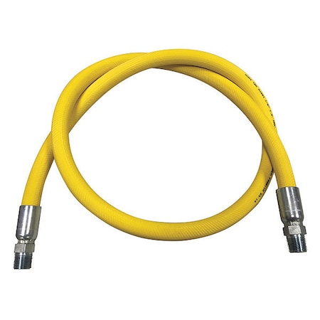 Chemical Hose,1/2" ID x 100 ft.,Yellow
