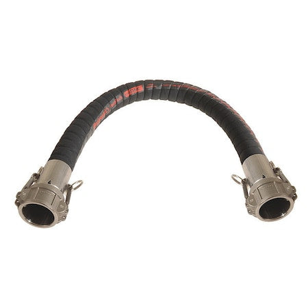 Chemical Hose Assembly,2" ID x 12 ft.
