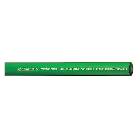 Air Hose,3/8" ID x 100 ft.,Green