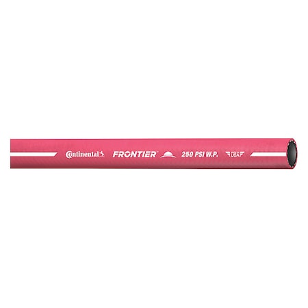 Air Hose,1/2" ID x 25 ft.,Red
